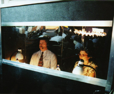 simultaneous interpreting booth